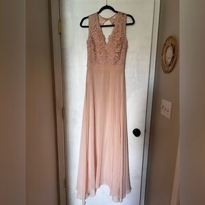 Floor length dress